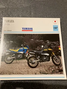 CARTE FICHE MOTO collection ATLAS YAMAHA 250 TDR  - Imagen 1 de 1
