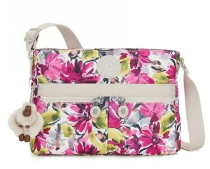 Kipling ANGIE Small crossbody shoulderbag - BLSHNPSIES RRP £73 - Picture 1 of 5