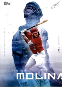 Topps X Lindor #9 Yadier Molina 2019 - casi nuevo-como nuevo - Imagen 1 de 2