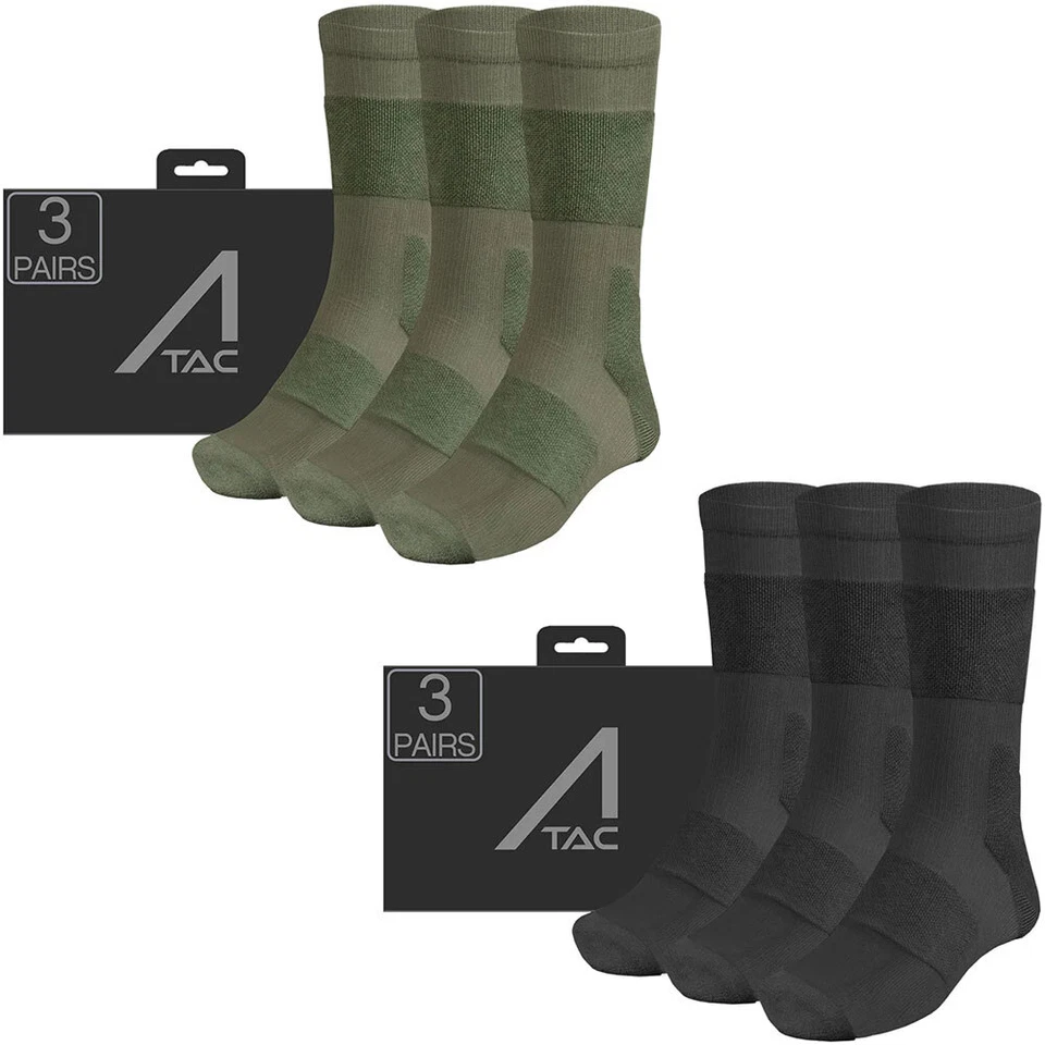 ACE Funktions-Socken 3 Paar Wander-Socken Merino-Wolle Antiblasen-Polsterung - Bild 1 von 4