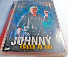 DVD JOHNNY HALLYDAY ALLUME LE FEU  BOITIER CRISTAL DVD 36 TITRES    Etgri