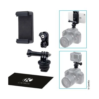 CamKix Hot Shoe Mount Universal Adapter Tripod Kit Phone Action Cam Photo Camera - Изображение 1 из 4