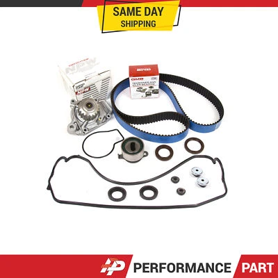 Kit de correa de distribución bomba de agua cubierta de válvula para 88-95 Honda Civic Del Sol CRX D15B7 Foto 1 de 4