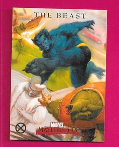 Marvel Masterpieces 2007 X-Men Card X9 Beast - Adam Rex