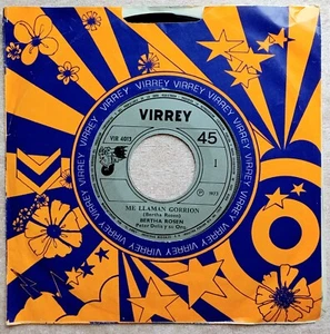 EX 1973 PERU LATIN FUNK CUMBIA SALSA Bertha Rosen Me Llaman Gorrion 45 VIRREY - Foto 1 di 3