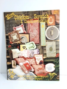 Vgt 1983 More Chicken Scratch & Candlewicking Needlecraft Instructions Patterns - Imagen 1 de 5