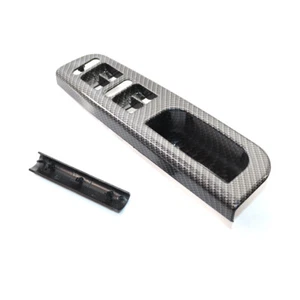 Window Switch Panel Bezel w/ Trim Carbon Textured for VW Golf MK4 1998-2005 RHD - Picture 1 of 7
