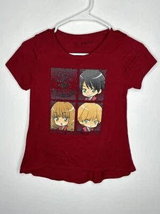Harry Potter Wizarding World Top Girls Size Girls Size Medium 10-12 Burgundy - Picture 1 of 3