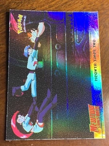 1999 Topps Pokemon Movie Edition #23 Meowth Times Two Rainbow Foil Black Logo - Picture 1 of 2