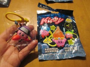 KIRBY BACKPACK HANGERS GITD GLOW IN THE DARK NINJA KIRBY SERIES 3 NEW - Picture 1 of 4
