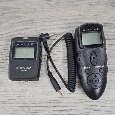 Promaster Multi-function Wireless Timer Remote Code 4964 - Working - Image 1 of 4