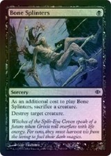 Bone Splinters -  Common Foil Shards of Alara  Magic The Gathering