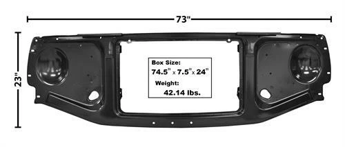 Ford 1965-66 camioneta pickup soporte radiador 1/2, 3/4 toneladas Foto 1 de 1