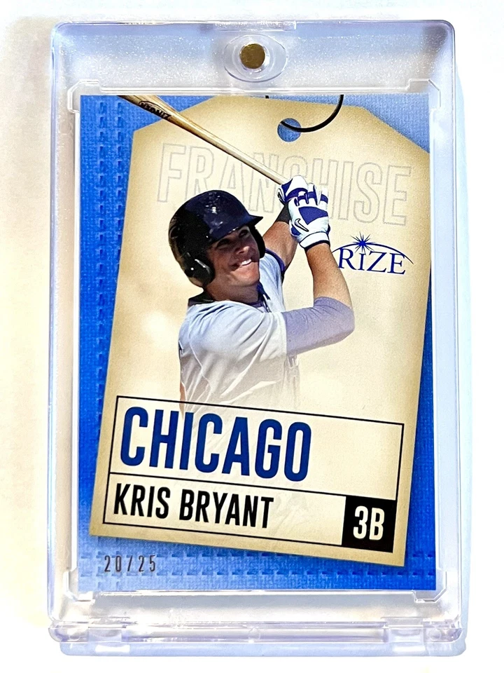 2014 Leaf Rize 20/25 Kris Bryant Rookie - Image 1 of 2