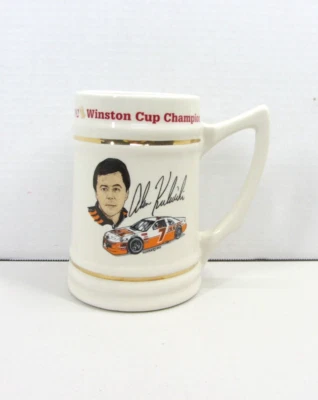 Taza de vidrio con asa Alan Kulwicki Nascar Vintage 1992 Winston Cup Champion Foto 1 de 4