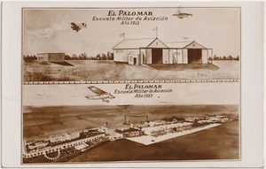 EL PALOMAR - SCUOLA DI AVIAZIONE MILITARE - ( 1912-1933) - Foto 1 di 1