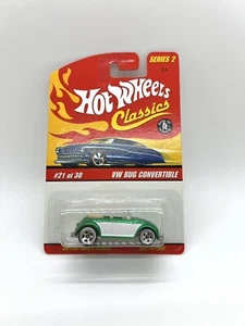 Hot Wheels 2005 Classics Series 2 #21/30 VW Bug Convertible Spectraflame (y) - Picture 1 of 7