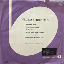 DEEP RIVER BOYS: Negro Spirituals (EP Opera 4400 / Mono / NM)