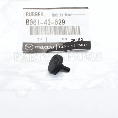 B00143029 OEM GENUINO MAZDA PROTEGE MRV EMBRAGUE FRENO PEDAL GOMA NEGRO TAPÓN Foto 1 de 4
