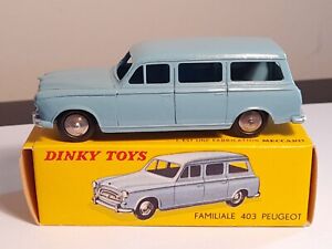 Familiale 403 Peugeot U5 -Ancienne Dinky Toys n°24F  - original. France 