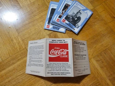 1989 Coca-Cola North Carolina's Finest Basketball Cards YOU PICK & CHOOSE x 29 - Image 1 of 4