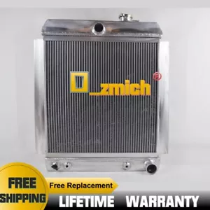 Full 3 Row Aluminum Radiator For 1947-1954Chevrolet Suburban L6 3.5L 3.8L - Picture 1 of 8
