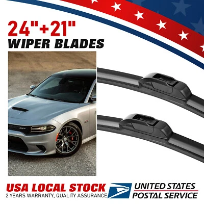 Limpiaparabrisas para todo tipo de clima 24"21" calidad OEM para Saturn Aura 2008-2009 Foto 1 de 4