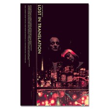 G733 Lost in Translation Scarlett Johansson USA Movie Art Poster Silk Cloth