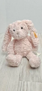 12" Steiff Pink Bunny Rabbit Ultra Soft Cuddly Friends Tilda Hase 30 Rosa Tags - Picture 1 of 7