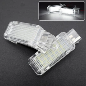 2x LED Courtesy Door Trunk Boot Footwell Luggage Light for Audi A3 A4 S4 Q5 Q7 - Picture 1 of 8
