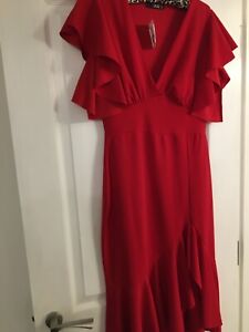 Bnwt Quiz red Dress size 12
