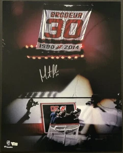 MARTIN BRODEUR Signed Autographed 16x20 Photo New Jersey Devils FANATICS B062210 - Picture 1 of 4