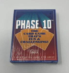 Vintage 1992 Phase 10 Card Game Fundex New Sealed Made in USA Rare HTF - Picture 1 of 3