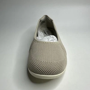 Cliffs by White Mountain Women Ballet Flats Pavlina Size US 9 Taupe Knit Fabric - Picture 1 of 9