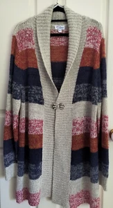Millers Cardigan Multi-Coloured Block Knit Pattern - Acrylic SIZE XL - Like New - Picture 1 of 16