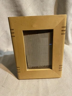 Furio Contemporary Casuals Studio Collection Wood Picture Inlay Frame 4 x 6  #5 - Image 1 of 4