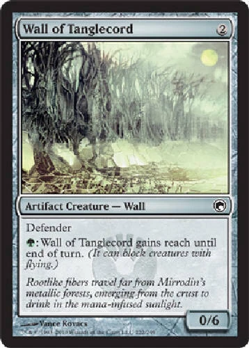 WALL OF TANGLECORD Scars of Mirrodin MTG Magic the Gathering Cards DJMagic - Image 1 of 1