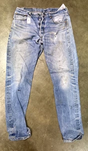 LEVI'S 501XX Shrink-to-Fit 34 x 34 - Naturally thrashed/distressed - Faded - Picture 1 of 1