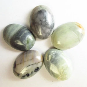 5Pcs 25x18x7mm Natural Picasso Jasper Oval Cab Cabochon B68840 - Picture 1 of 3