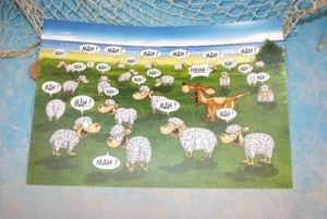 Hösti Platzset/ Tischset --mäh mäh mäh ... FRESSE-- - Bild 1 von 1