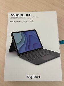 Logitech - Combo Touch iPad Pro 11" Keyboard Case for Apple iPad (1st and 2nd)