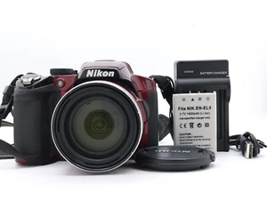 Nikon COOLPIX P510 rot 16,1 MP 42x Zoom Digitalkamera aus Japan - Bild 1 von 13