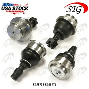 Kit de 4 rótulas de suspensión delantera superior e inferior para Ford Ranger 1998-2011 - Imagen 1 de 6