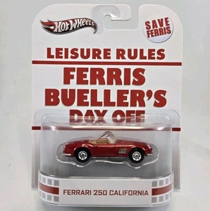 Hot Wheels Retro Entertainment Ferris Bueller's Day Off Ferrari 250 California - Picture 1 of 6