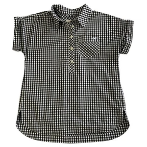 Vineyard Vines Womens Gingham Preppy Retro Nautical Classic Top Size 00 XXS - Picture 1 of 10