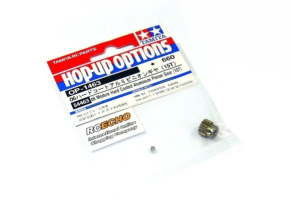 TAMIYA RC Model 06 Module Hard Coated Aluminum Pinion Gear (15T) 54463 - Image 1 of 1