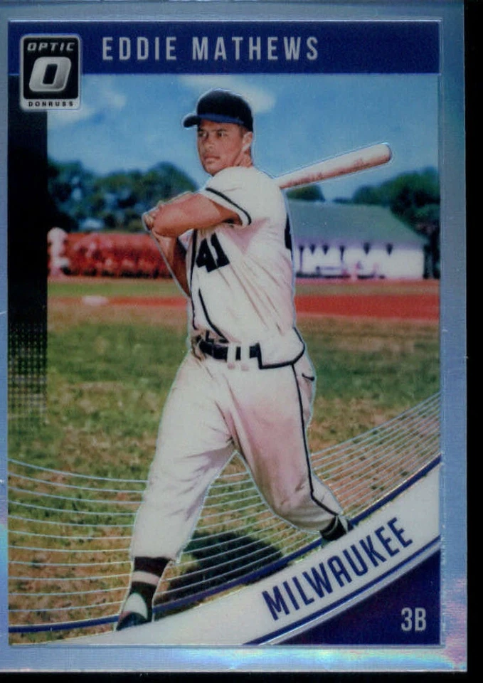 2018 Donruss Optic Holo Silver MLBPA Baseball Parallel Cards Pick From List - Image 1 of 1