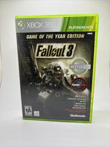 Fallout 3 - Game of the Year Edition (Xbox 360, 2009) GameStop Exclusive CIB - Picture 1 of 6
