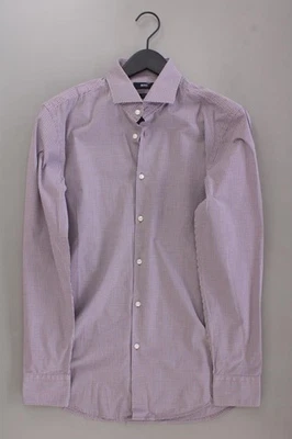 ✨ BOSS by Hugo Boss camicetta per uomo taglia Hemdgröße 40, M, 50 a quadri ✨ - Immagine 1 di 4