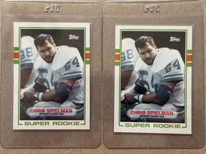 1989 Topps (2) Chris Spielman RC #361 NM-MINT+++CENTERED - FREE SHIPPING - Picture 1 of 2